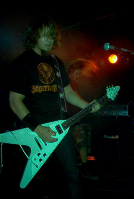 Hjallarhorn's Frontman & Riffmeister.